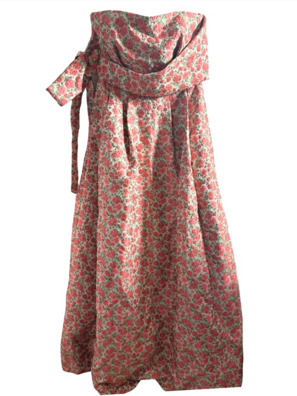 Anthropologie BHLDN Margaret Dress by Tracy Reese | Rose Jacquard Embroidery - Picture 4 of 15